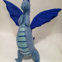 Large Dragon Blue